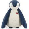 Image de Coffret peluche Manchot bleu et lange d'emmaillotage
