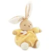 Image de Peluche Patapouf Lapin jaune (17 cm)