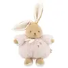 Image de Patapouf doudou lapin rose 17cm