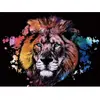 Image de Peinture à gratter : Lion coloré FiguredArt-SP1062