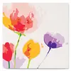 Image de Mini peinture au numéro : Fleurs en Couleurs  - toile tendue sur chassis FiguredArt-SFA069-Y