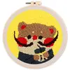 Image de Punch Needle : Chat aux grandes Moustaches  - avec cadre FiguredArt-CCX230