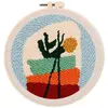 Image de Punch Needle : Composition Florale 1  - avec cadre FiguredArt-CCX252-1