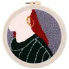 Image de Punch Needle : Boucle d'Oreille  - avec cadre FiguredArt-CCX166