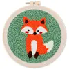 Image de Punch Needle : Renard  - avec cadre FiguredArt-CX021004