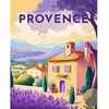 Image de Broderie diamant : Affiche Poster Provence - sans chassis en bois FiguredArt-DP-FA10140