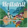 Image de Mini peinture au numéro : Hallstatt  - toile tendue sur chassis FiguredArt-SFA141-Y