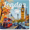 Image de Mini peinture au numéro : Big Ben Londres  - toile tendue sur chassis FiguredArt-SFA139-Y