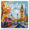 Image de Mini peinture au numÃ©ro : Big Ben Londres  - toile tendue sur chassis