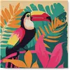 Image de Mini peinture au numéro : Toucan Tropical  - toile tendue sur chassis FiguredArt-SFA106-Y
