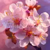 Image de Mini broderie diamant : Floraison des Cerisiers  - sans chassis en bois