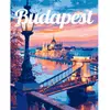 Image de Peinture au numéro : Affiche de voyage Budapest  - toile tendue sur châssis FiguredArt-FA10253-Y