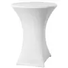 Image de Housse pour mange-debout en Spandex 110x80cm, Blanc SPSS-28BL