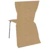 Image de Lot de 3 Housses de chaise en JUTE naturel 2412NA
