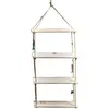 Image de Etagères La Balnéaire bois blanchi à suspendre 45cm x 1,17m 77648AF