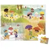 Image de Puzzle 36 pièces : Les Saisons Janod-J02602