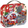 Image de Puzzle 24 pièces : valisette : pompiers Janod-J02605
