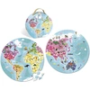 Image de Puzzle 208 pièces rond : Valisette Planète bleue Janod-J02655