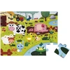 Image de Puzzle tactile géant : La ferme Janod-J02772