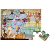 Image de Puzzle tactile 20 pièces : Une journée au zoo Janod-J02774