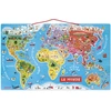 Image de Puzzle 92 pièces magnétique Le monde Janod-J05500