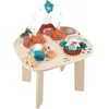 Image de Table d'activités en bois Dino