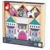 Image de SET DE 37 CUBES EN BOIS ROYAUME ENCHANTE - CROSS ROADS Janod-J05927