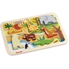 Image de Encastrement 7 pièces en bois : Chunky Puzzle Zoo Janod-J07022