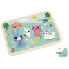 Image de Puzzle 24 pièces en bois : A la ferme Janod-J07126