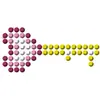 Image de Kit Créatif : Pixel Strass Stickers Janod-J07884