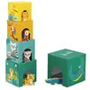 Image de Pyramide 5 cubes Tropik (bois) Janod-J08282