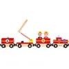 Image de Train en bois Pompiers Story