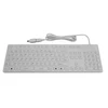 Image de MCL Clavier étanche filaire en silicone (Blanc) - AZERTY, Français