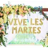 Image de Guirlande de Ballons Métal VIVE LES MARIES 4m CD6418