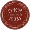Image de Set de table rond L'Amour se cuisine ˜ 38cm CD6909