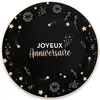 Image de Paquet de 6 Assiettes Anniversaire HAPPY Party ø 23cm CD7323