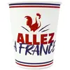 Image de Lot de 6 Gobelets Cocorico Allez la France 25cl CD7860