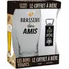 Image de Coffret Verre Bière BRASSERIE DES AMIS + Décapsuleur CD8610