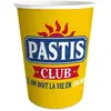 Image de Lot de 6 Gobelets Pastis Club 25cl CD8778