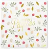 Image de Sachet de 10 Serviettes Joyeuses Pâques en papier CD7460B