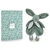 Image de Lapin doudou - Doudou vert sauge