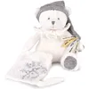 Image de Peluche attache-sucette Ours Pantin Argent (20 cm)