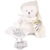 Image de Peluche attache-sucette Ours Pantin Argent (20 cm)