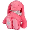 Image de Peluche Lapin Fleurette Corail (50 cm)