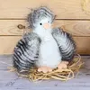 Image de Peluche Les Poulettes Blanche (20 cm)