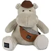 Image de Peluche Hippopotame HELLO BROOK beige (38 cm)