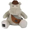 Image de Peluche Hippo Hello Brook ! 38 Cm Beige