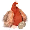 Image de Peluche poulette et ses oeufs d'or (28 cm)