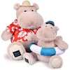 Image de Peluche hippopotame Hippo Bubble Beach (20 cm)
