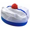 Image de Bonnet de marin éco 22cm avec pompon FETE-8653266